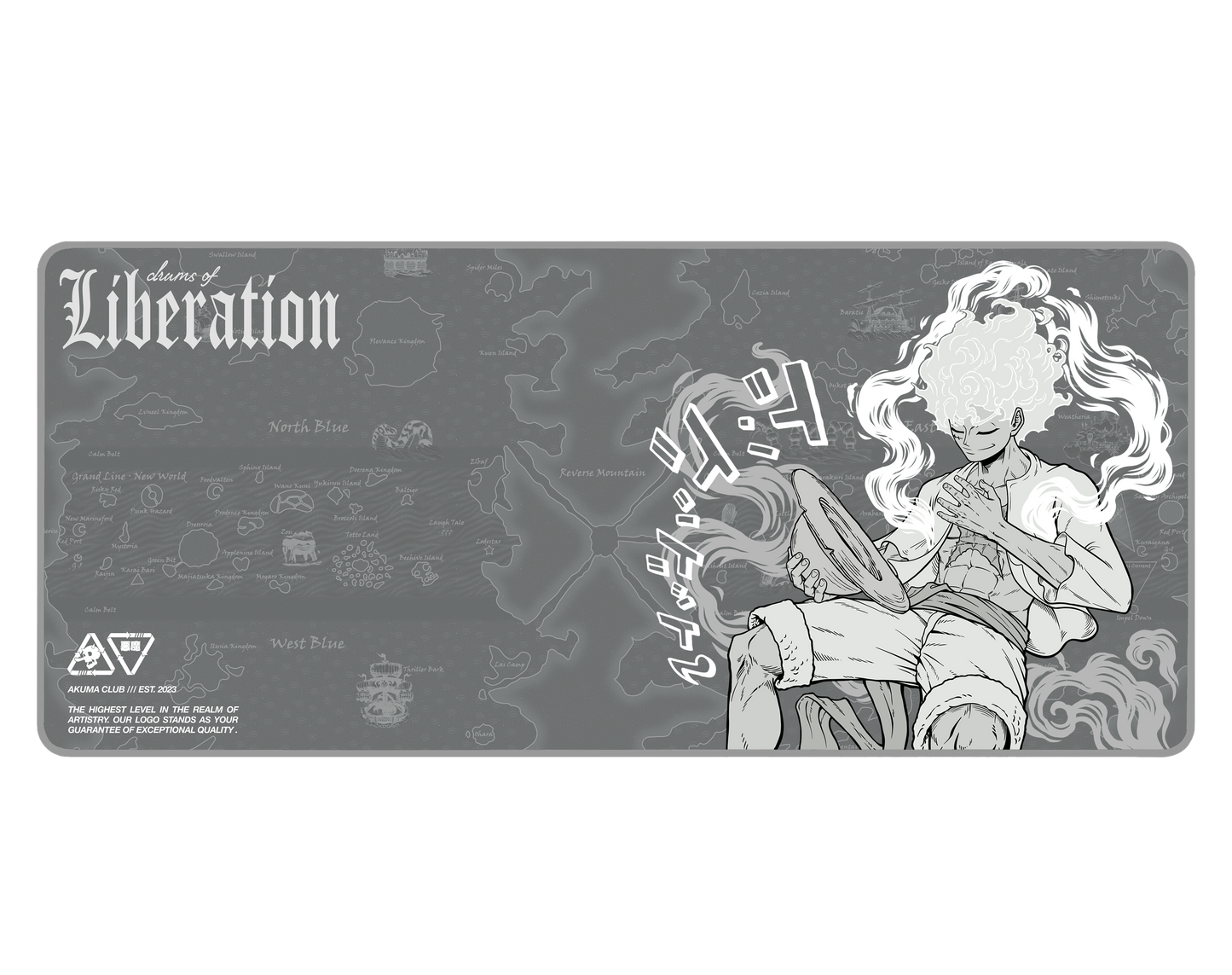 DRUMS OF LIBERATION - XL MOUSEPAD