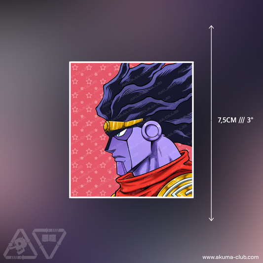 STAR PLATINUM - HOLO STICKER
