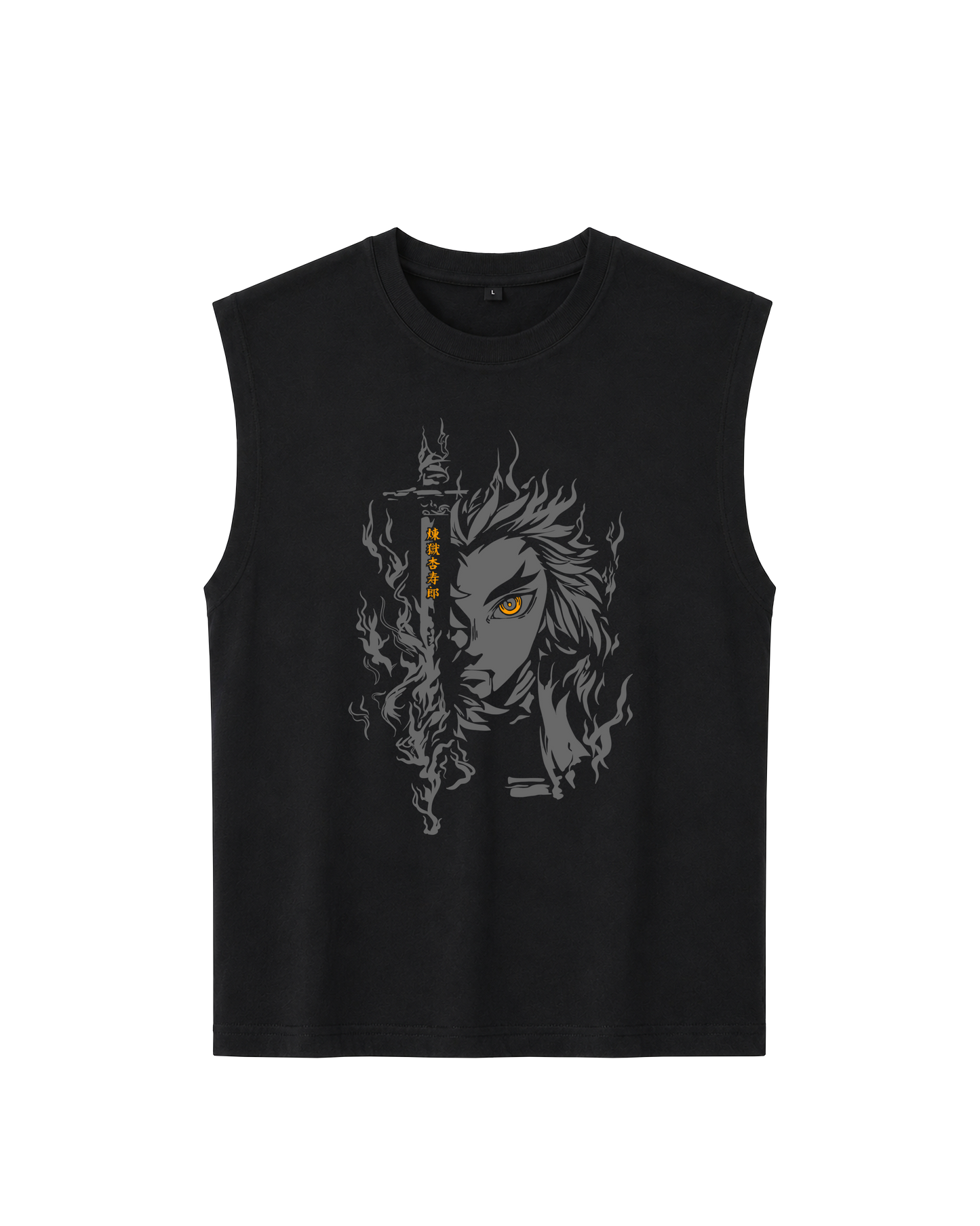 FLAME HASHIRA - SLEEVELESS TEE