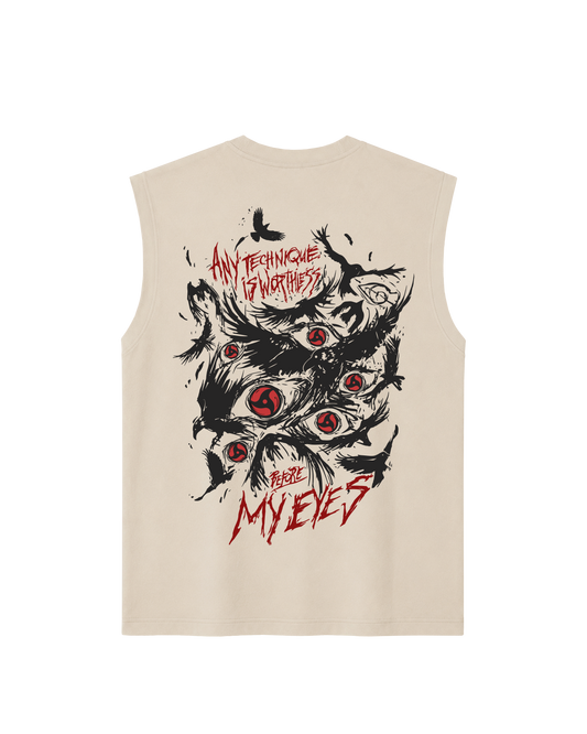 CROWS - SLEEVELESS TEE