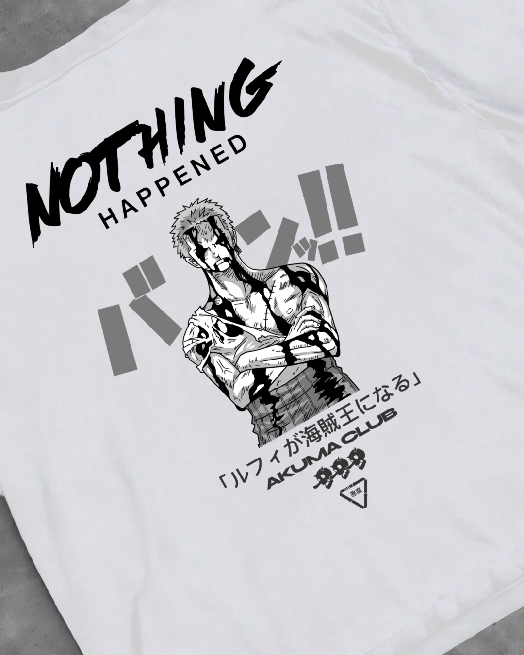 NOTHING HAPPENED - PREMIUM TEE