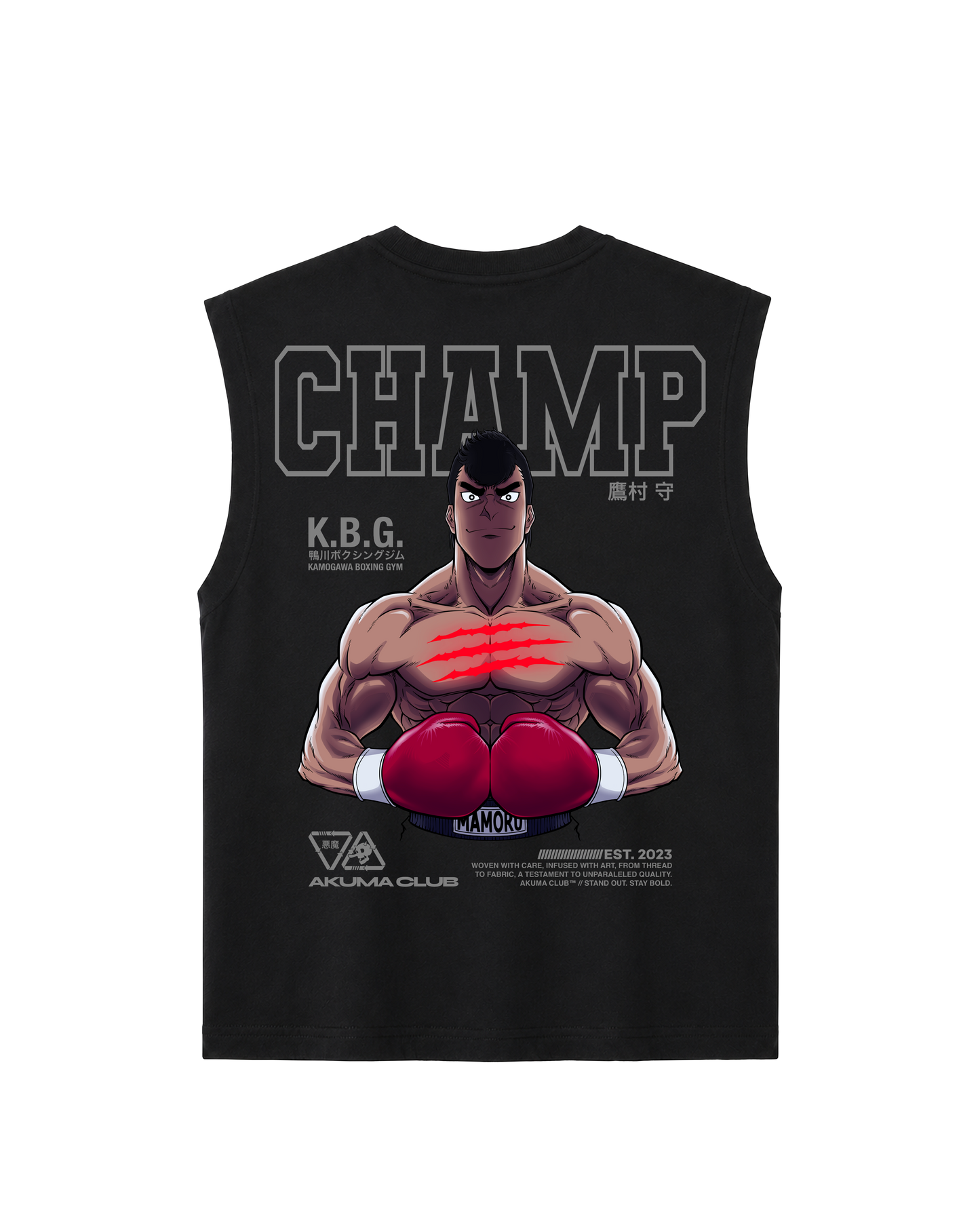 CHAMP - SLEEVELESS TEE