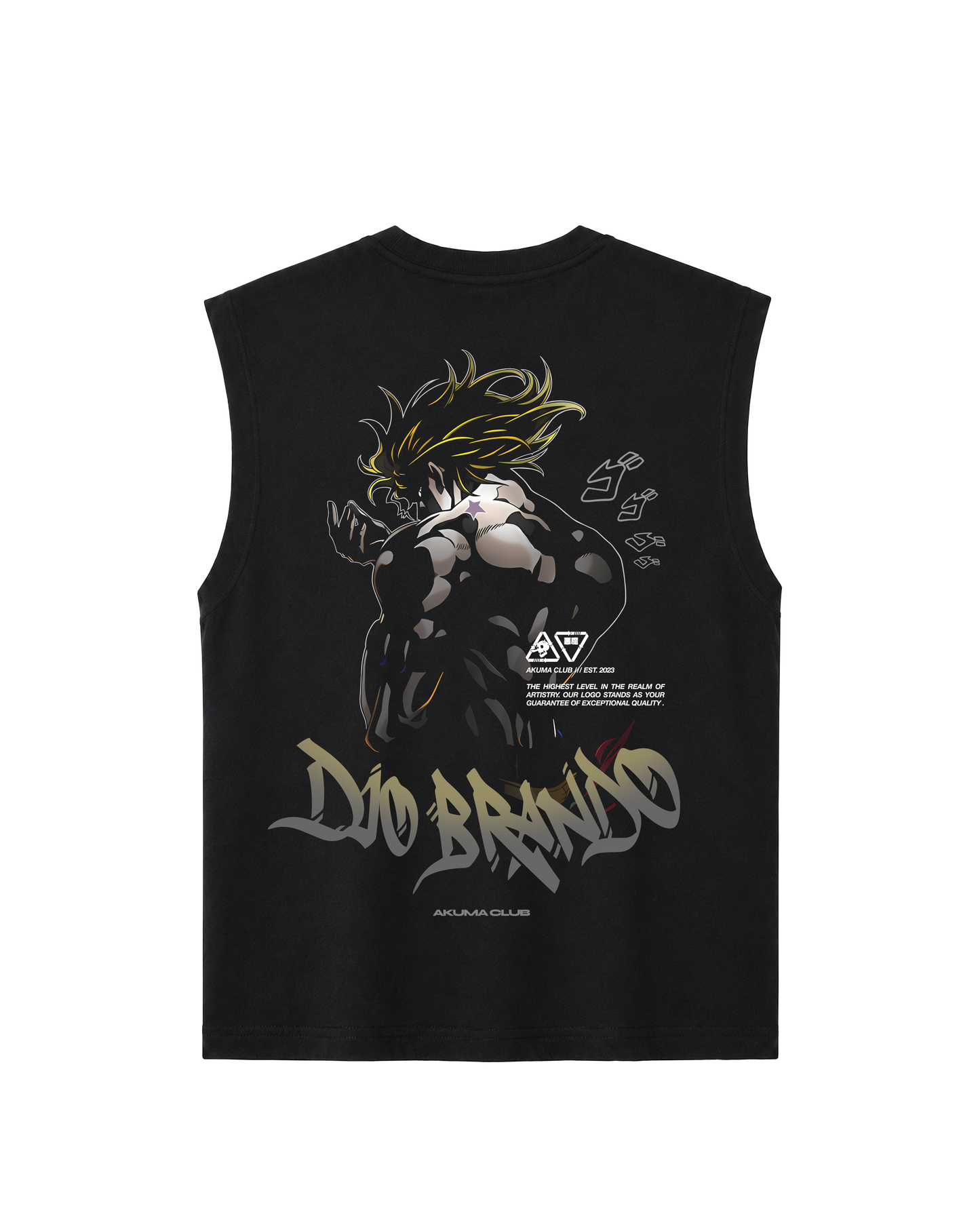 DIO BRANDO - SLEEVELESS TEE