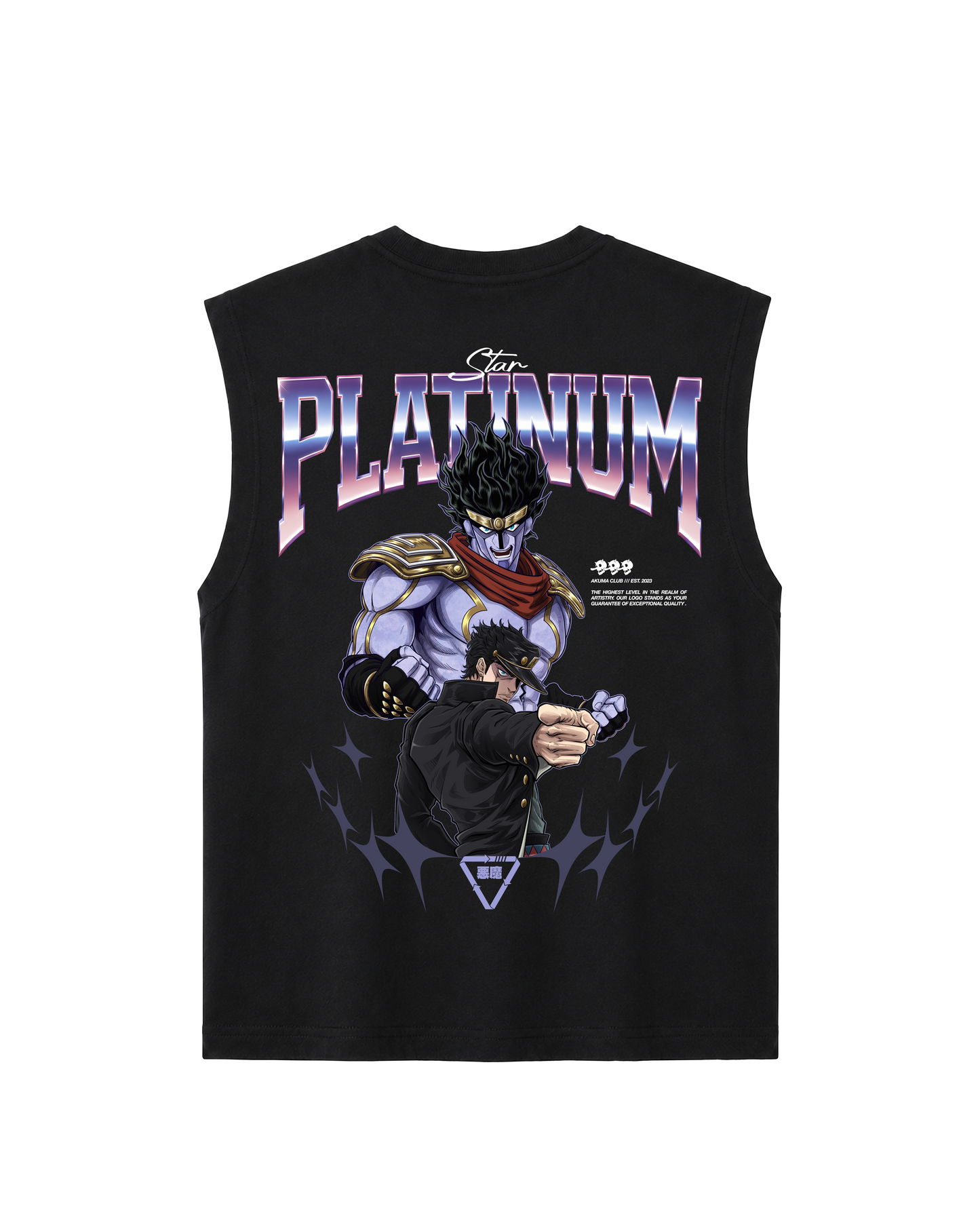 STAR PLATINUM - SLEEVELESS TEE