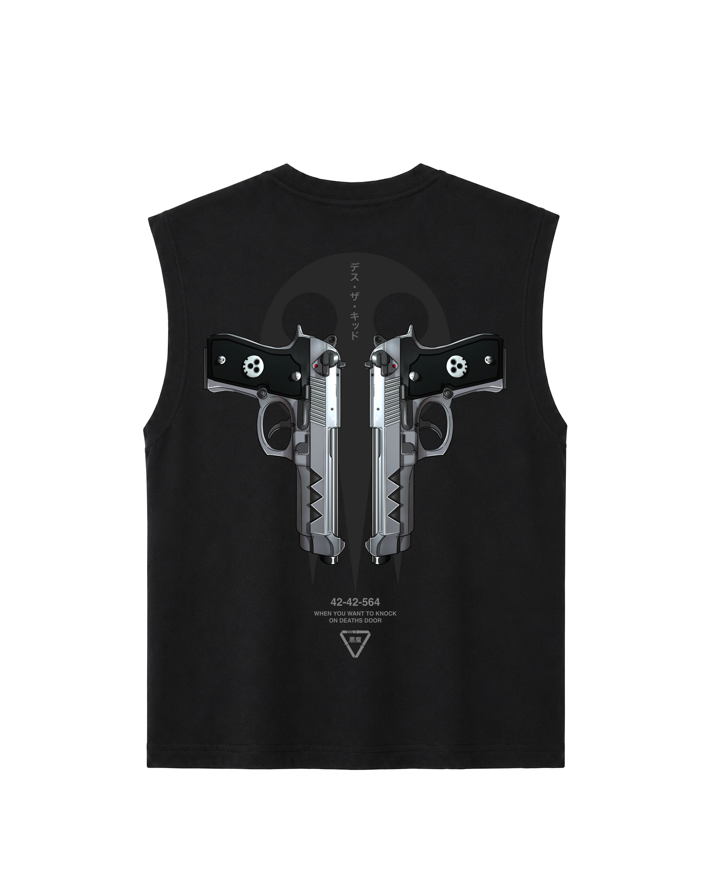 DEMON TWIN GUNS - SLEEVELESS TEE