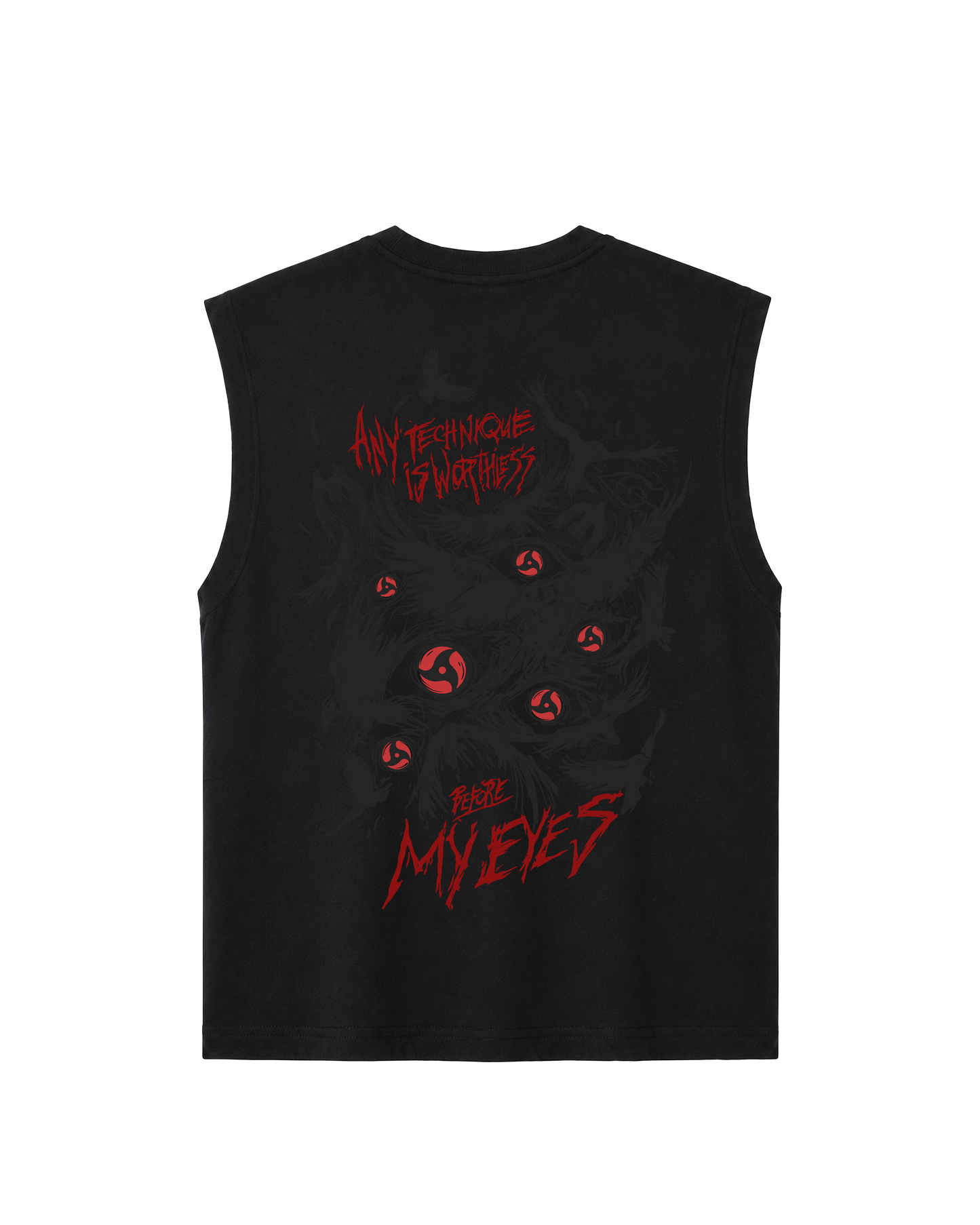 CROWS - SLEEVELESS TEE