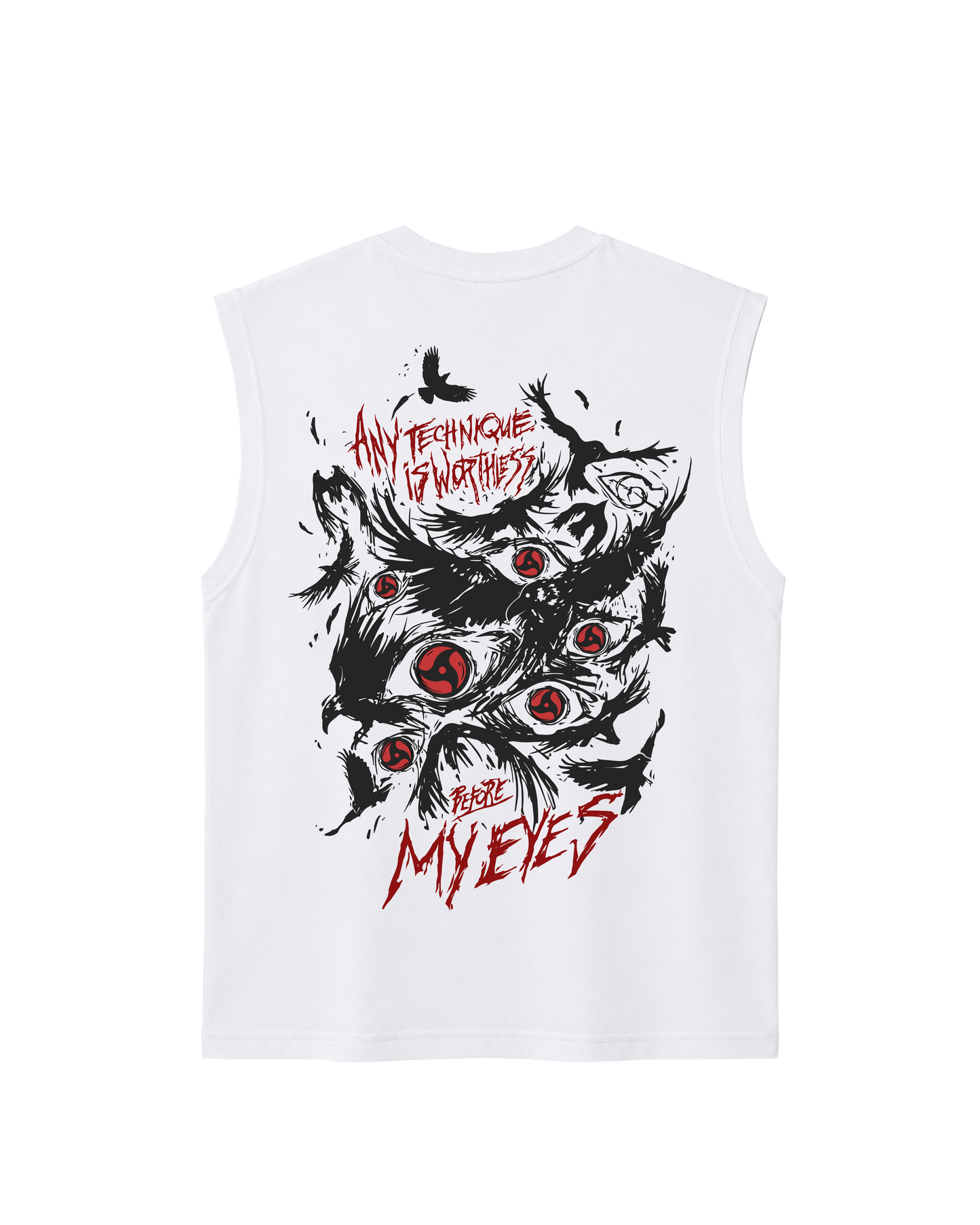 CROWS - SLEEVELESS TEE