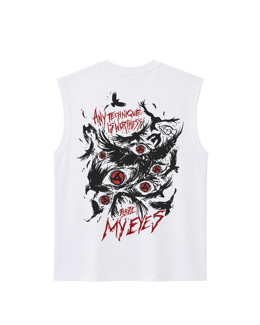 CROWS - SLEEVELESS TEE