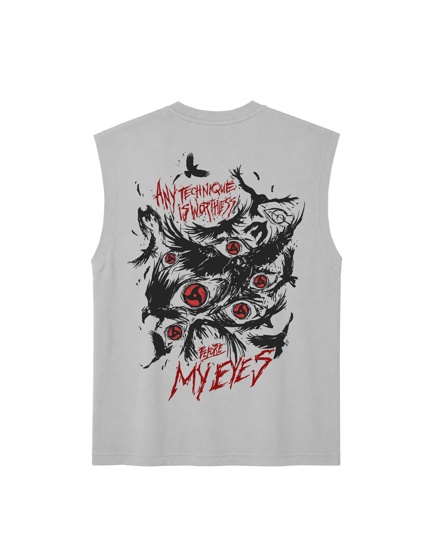 CROWS - SLEEVELESS TEE