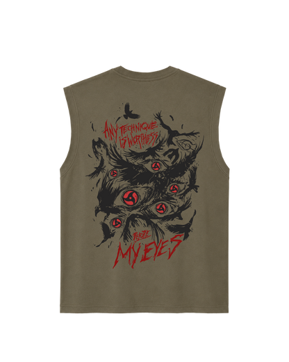 CROWS - SLEEVELESS TEE