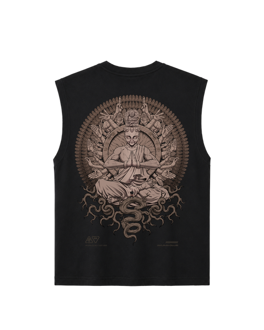 SAGE ART - SLEEVELESS TEE