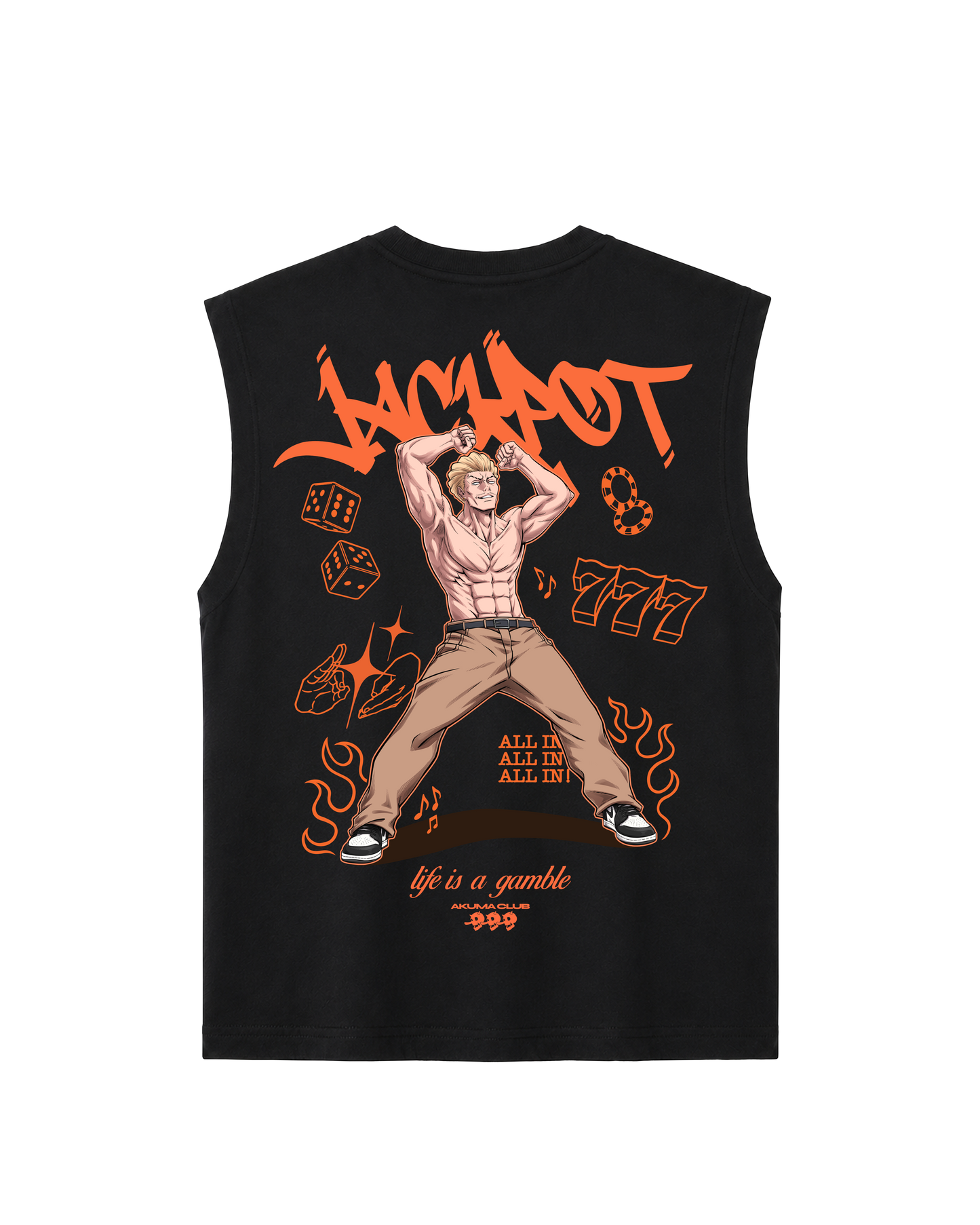 JACKPOT - SLEEVELESS TEE