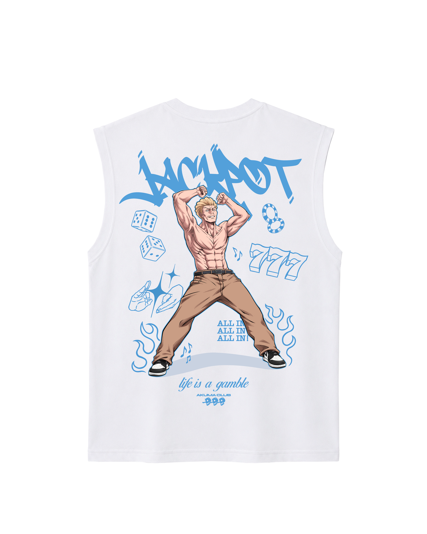 JACKPOT - SLEEVELESS TEE