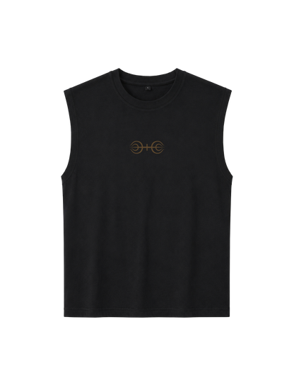 SAGE ART - SLEEVELESS TEE