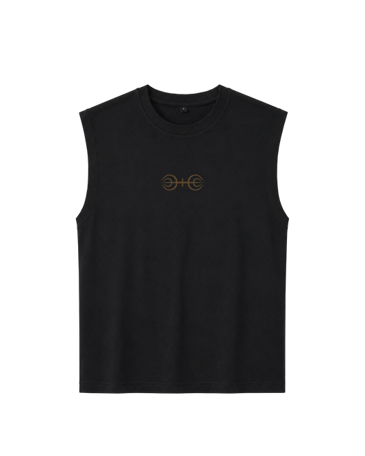 SAGE ART - SLEEVELESS TEE